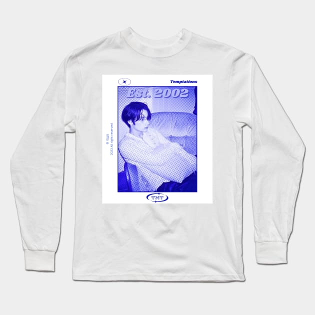 TXT Hueningkai Temptation Long Sleeve T-Shirt by itzgiz